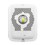 System Sensor SPSWKLED-P Outdoor LED Speaker Strobe Wall, Plain, White