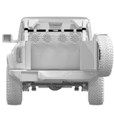 BRO-TUBE 4x 8' Marine Towers Speakers with RGB LED Lights, 4-Channel Marine Amplifier and AMPKIT fo... - side view | Silarius