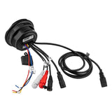 Marine And Powersports Waterproof Bluetooth Audio Receiver With Controls and Microphone - detail view | Silarius