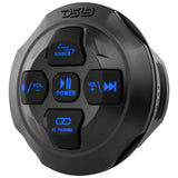 Marine And Powersports Waterproof Bluetooth Audio Receiver With Controls and Microphone - rear view | Silarius