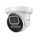 AVYCON AVC-NDE81M Diversity Series 8MP 24/7 Motorized Turret IP Camera, Active Deterrence, H.265, 2.8-12mm Motorized Lens