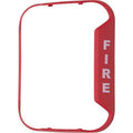 System Sensor BZR-F "Fire" Red Bezel for Wall-Mount Horn Strobe, Works with CHRL, CHSRL, HRL, P2RL, SRL Models