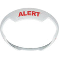 System Sensor BZWC-AL L-Series BZWC White Bezel Kit for Ceiling Mount Strobes and Horn Strobes, "Alert" Marking