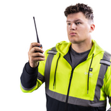 Beam Men's Workwear Heated High-Vis Hoodie - detail view | Silarius