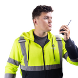Beam Men's Workwear Heated High-Vis Hoodie - detail view | Silarius