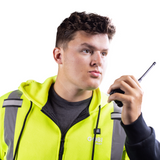 Beam Men's Workwear Heated High-Vis Hoodie - detail view | Silarius