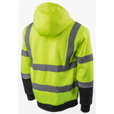 Beam Men's Workwear Heated High-Vis Hoodie - rear view | Silarius