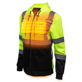Beam Women's Workwear Heated High-Vis Hoodie - front view | Silarius