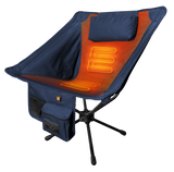 The Beck Chair - Ultra-Portable Heated Camping Chair - front view | Silarius