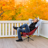 The Beck Chair - Ultra-Portable Heated Camping Chair - detail view | Silarius