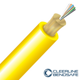Cleerline TN012S2D9YP BendSafe 12 Strand OS2, Distribution Tight Buffer, Plenum Indoor/Outdoor - 1000ft Spool