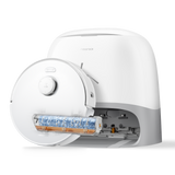 Roborock Qrevo Curv 2 Flow Roller Mop Robot Vacuum With Multifunctional Dock - side view | Silarius