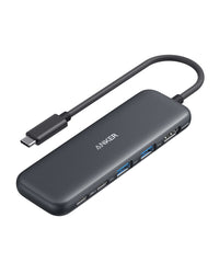Refurbished Anker 332 USB-C Hub (5-in-1) - front view | Silarius