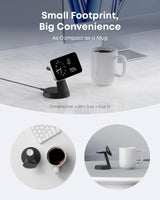 Anker MagGo Wireless Charging Station (3-in-1, Dock Stand) - detail view | Silarius