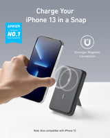 Anker 633 Magnetic Battery - side view | Silarius