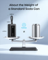 Anker Zolo Power Bank (10K, 30W) with a 5.4-inch (13.7 cm) built-in USB-C cable. - detail view | Silarius