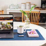 PU Leather Desk Mat - detail view | Silarius
