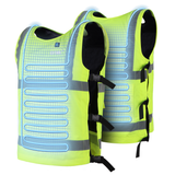 Breeze II Unisex High-Vis Cooling Vest - front view | Silarius