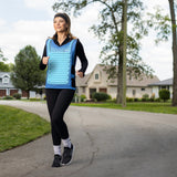 Breeze Unisex Cooling Vest - rear view | Silarius