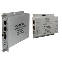 ComNet CNFE2004S1APOE/M 2TX to 1 FX 100Mbps Media Converter, Small Size