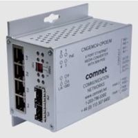 ComNet CNGEMC4+2POEHO/M 4-Port Gigabit Ethernet Switch with 2-SFP, 60W PoE