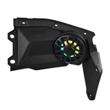 Can-Am Maverick X3 Dashboard Panel Loaded with 6.5' Speaker and Digital Lights - detail view | Silarius