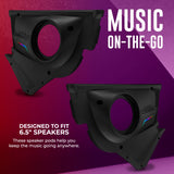 Can-Am Maverick X3 Door Speaker Panels with Digital LED Lighting