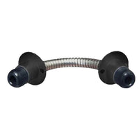 Command Access CDL-BLK-FX Concealed Door Loop, 1 Fixed side, 6", Black Finish