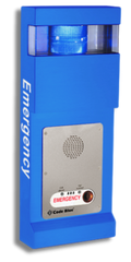 Code Blue SLNF0407 Emergency Wall Box, CB 2-a Safety Blue