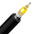 Cleerline TD012S2D9BN BendSafe Armored Direct Burial Distribution TB Cable, 12 Strand, PE/OSP/Burial, 9/125, G657 A2/B2 OS2, Black, Spool, 1000'