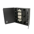 Cleerline SSF-MWM-SPLIT-WL-E4 Medium, Empty wall mount with split metal door, with one lock/key. Fits 4 LGX adapter plates.
