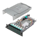 Cleerline CTG-MTSC12-SMU-B2 HD MTP Elite 12-Fiber Cassette, SM(OS2), 1x12F MTP Male to 12 Duplex SC/UPC, Type B2