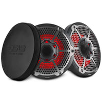 10' Marine 2-Way Hybrid Speaker with RGB LED, Compression Driver and Neodymium Magnet | 450W RMS 4... - front view | Silarius