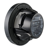 NXL 6.5' 2-Way Coaxial Marine Speaker With LED RGB Lights 100 Watts Rms 4-Ohm - Black Carbon Fiber - detail view | Silarius