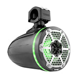 NXL 6.5' Marine and Powersports Towers LED RGB Lights 100 Watts Rms - Black Carbon Fiber - detail view | Silarius