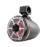 NXL 6.5' Neodymium Marine and Powersports Towers with Built-in Passive Radiator, 1' Driver and LE... - detail view | Silarius