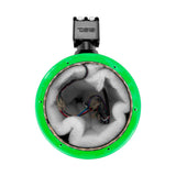 NXL 8' Marine and Powersports Empty Tower LED RGB Lights -Black Carbon Fiber - side view | Silarius