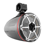 NXL 8' Marine and Powersports Empty Tower LED RGB Lights -Black Carbon Fiber - detail view | Silarius