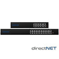 IDIS CRIS18 DI Gigabit Power Over Ethernet Switch, 16-Port, Black