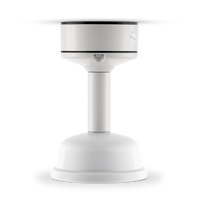 IDIS CID-CMT-W Pendant Mount with Junction Box and Mounting Cap for ConteraIP Indoor Dome Camera, White