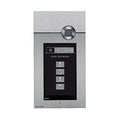 Comelit 3454HD/A 8" Flush-Mounted Panel with Touchscreen, Stainless Steel