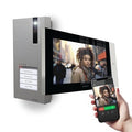 Comelit KVQ8570 IP Video Intercom Kit with 7" Wi-Fi Monitor and Quadra Entry Panel