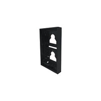 Comelit UT9172B Surface-Mounted Housing, 2 Ultra Modules, 2-Pack, Black