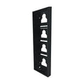 Comelit UT9174B Surface-Mounted Housing, 4-Ultra Modules, Black