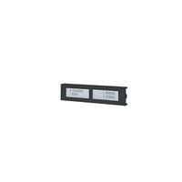 Comelit UT9212MB Ultra Series Dual Metal Button for Entrance Panel, Black