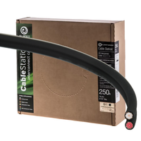 Cleerline CXDCHD250 Dual HD Coax Black 250ft