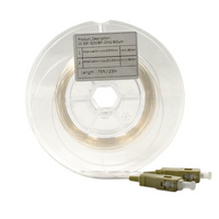 Cleerline SSF-CLRMMSCSC-75 SSF Transparent MM 50/125, 900µm, Terminated SC, 75ft / 23m