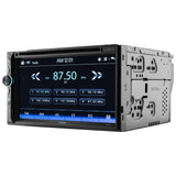 6.9' Touchscreen Double-DIN Headunit with DVD, Bluetooth, USB and Mirror Link - detail view | Silarius