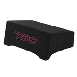 DFPU Under Seat 10' Shallow Subwoofer Enclosure | Sealed, Loaded, 600W RMS @ 2 Ohm - detail view | Silarius