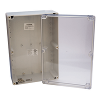 DITEK 171-109 NEMA 4X Enclosure, 10.43" 7.28" 3.74", Clear Cover
